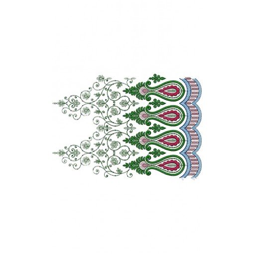Border Embroidery Design 15593