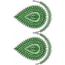 simple saree border designs for embroidery 15600