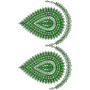 simple saree border designs for embroidery 15600