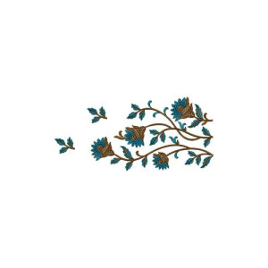 Superb Border Embroidery Design 15613