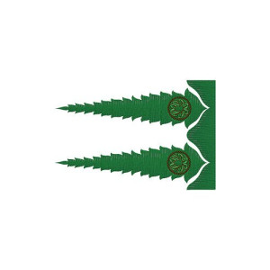 Leaf Embroidery Designs 16258