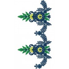 Lace Border Brocade Design 16289