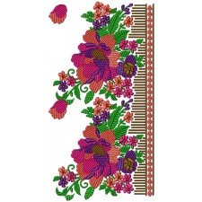Royal Clothing Border Design 16290