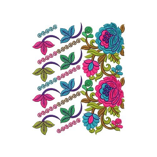 Border Machine Embroidery Design 16437