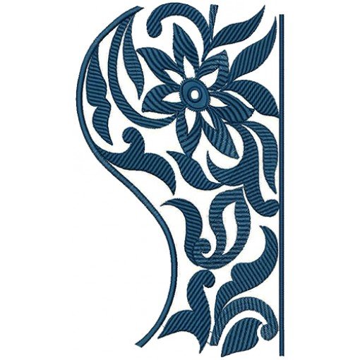 Awesome Embroidery Border Embroidery Design 16440