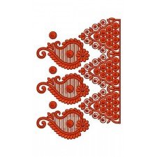 Heavy Indian Saree  Border Design 16590