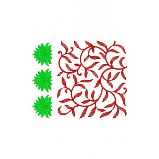 Elegant French Border Lace Design 16595