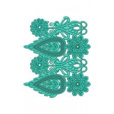 Cotton Chemical Embroidery Lace 16745