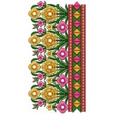 New Embroidery Border Design 16774 New Embroidery Border Design 16774