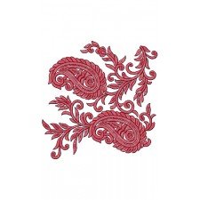 Traditional Cotumes Kalocsa Embroidery Design 17251