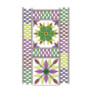Vintage Ecclesiastical Big Border Embroidery Design