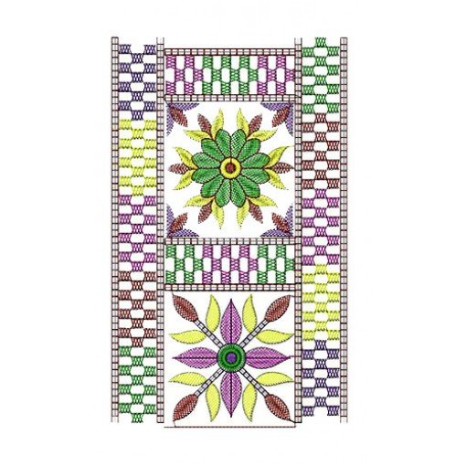 Vintage Ecclesiastical Big Border Embroidery Design