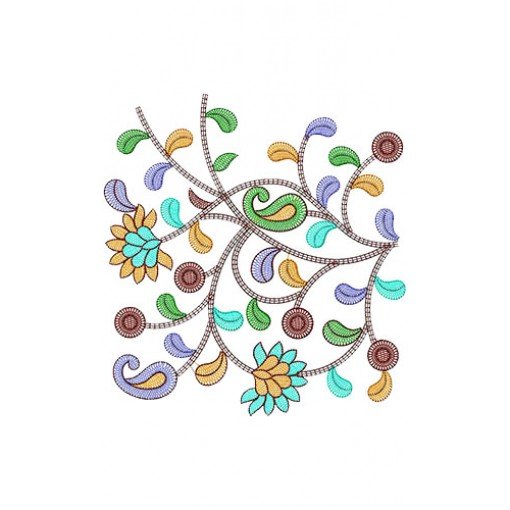 Beautiful Big Border Embroidery Design