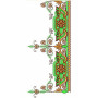 Wardrobe Bigborder Embroidery Design