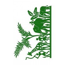 Bengal Border Embroidery Design