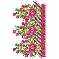 New Border Embroidery Design 18342