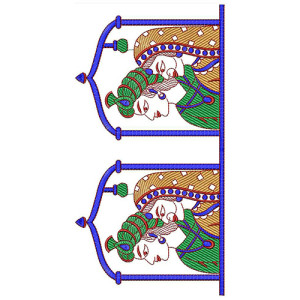 New Border Embroidery Design 18344
