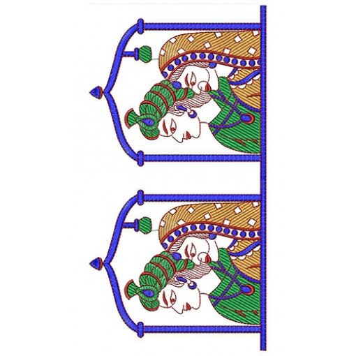 New Border Embroidery Design 18344