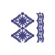 New Border Embroidery Design 18346