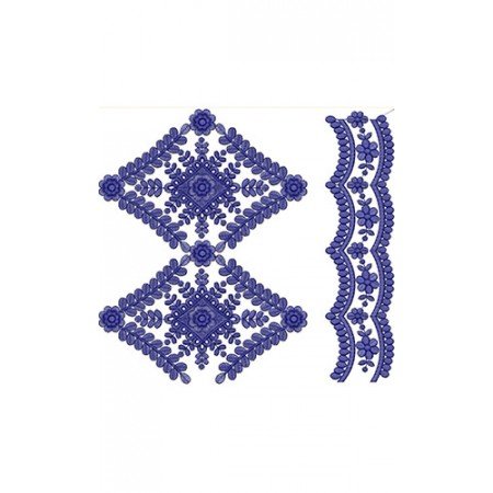 New Border Embroidery Design 18346