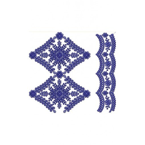 New Border Embroidery Design 18346