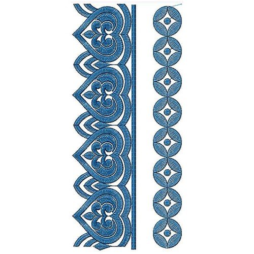 New Border Embroidery Design 18350