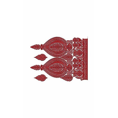 New Border Embroidery Design 18351