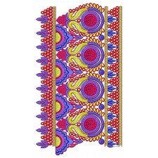 Border Embroidery Design 18471