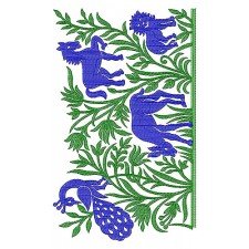 Border Embroidery Design 18474