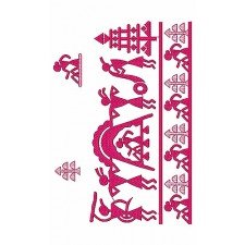 Border Embroidery Design 18476