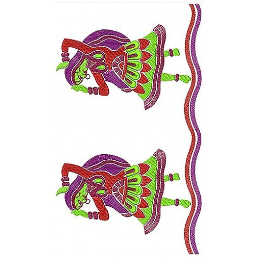 Border Embroidery Design 18480