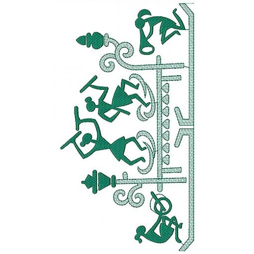Border Embroidery Design 18531