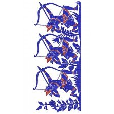 Border Embroidery Design 18532