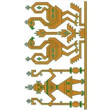Border Embroidery Design 18533