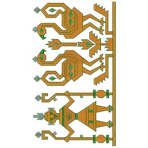 Border Embroidery Design 18533