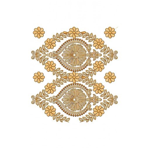 Border Embroidery Design 18612