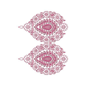 Border Embroidery Design 18614