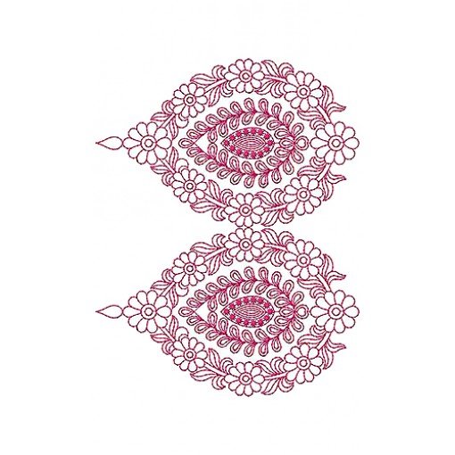 Border Embroidery Design 18614
