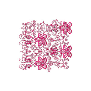 Border Embroidery Design 18619