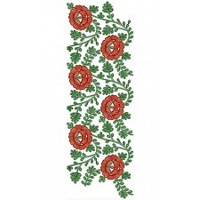 Border Embroidery Design 18625