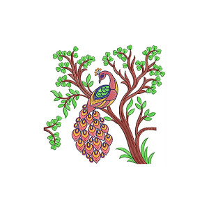 Border Embroidery Design 18754