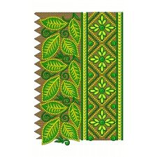Border Embroidery Design 18795