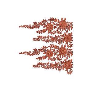 Border Embroidery Design 18796