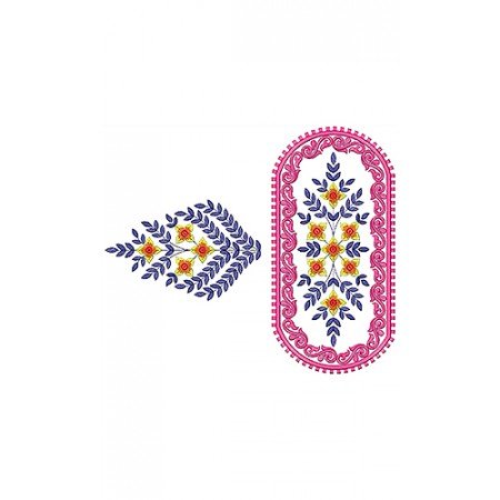 Border Embroidery Design 18847
