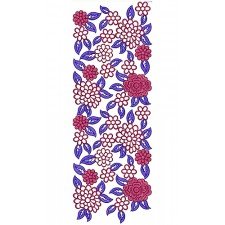 Border Embroidery Design 18849