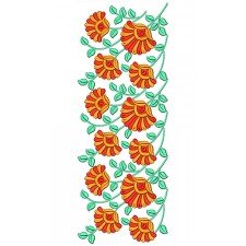 Border Embroidery Design 18852