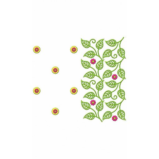 Border Embroidery Design 18940