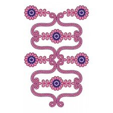 Border Embroidery Design 19118