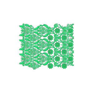 Border Embroidery Design 19119