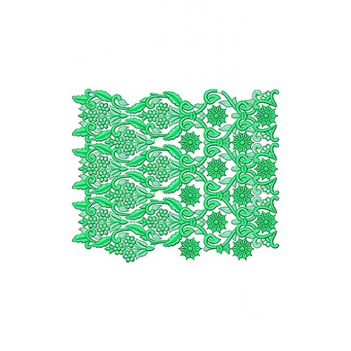 Border Embroidery Design 19119